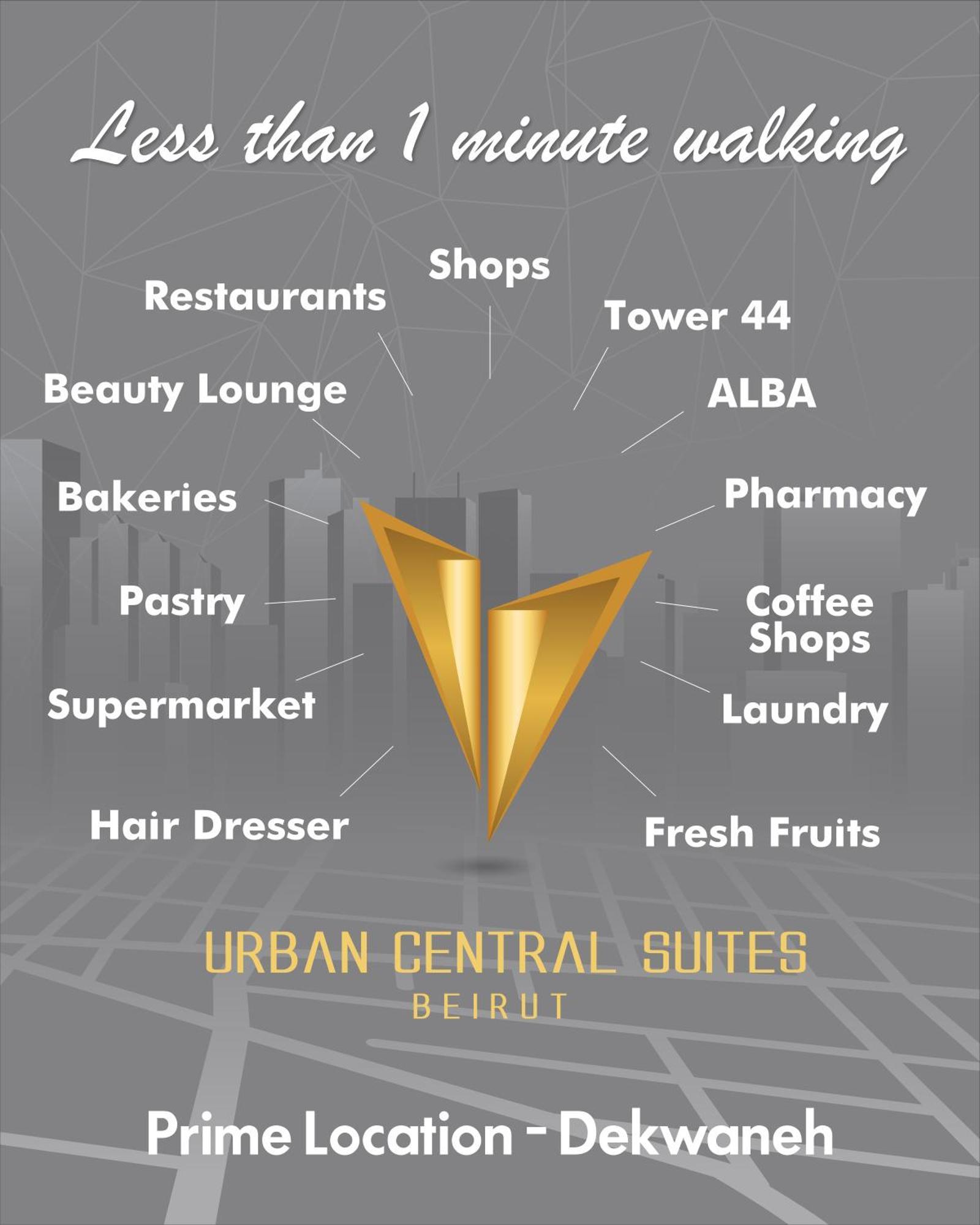 Urban Central Suites - Bejrut Zewnętrze zdjęcie